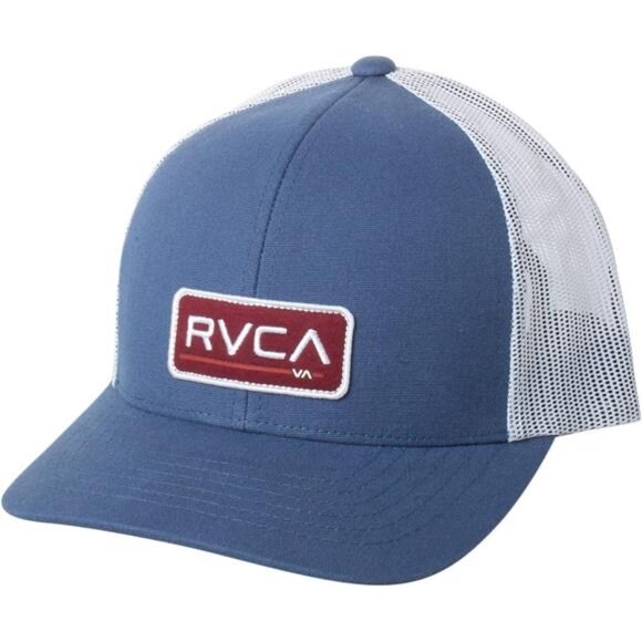 Men's Curved Brim Trucker Hat, Structured Hat with Curved Bill, Adjustable - Picture 1 of 5